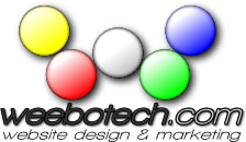 Weebotech Website Design